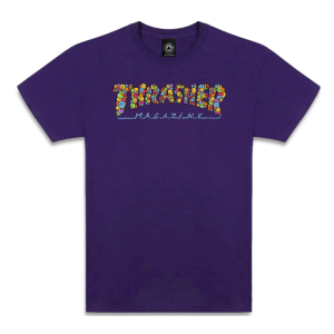 Футболка Thrasher Smile By Kevin "Spanky" Long 311630-prpl (purple)