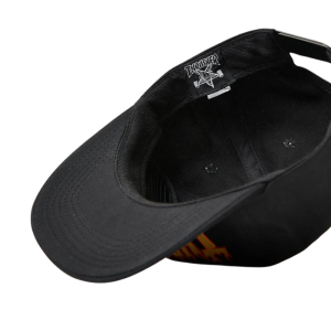 Кепка Thrasher Flame Embroidered Snapback 3131408 (black)