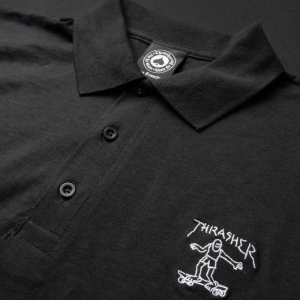 Поло Thrasher Little Gonz Embroidered 314063 (black)