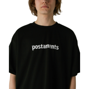 Футболка Postaments Basic post-basicblk-24 (black)