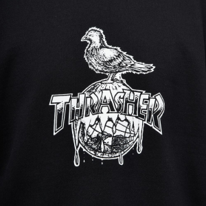 Толстовка Thrasher Cover The Earth 312734 (black)