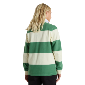 Поло Регби Детское Vans Ward Stripe Rugby Knit Shirt VN000MGJE4T (fairway-lemon icing)