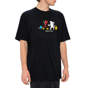 Футболка Ripndip Nerm Vs Devilman Tee RNDWORLD7 (vintage black)