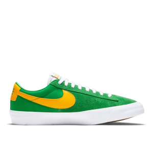 Кеды Nike SB Zoom Blazer Low Pro GT DC7695-300 (lucky green-university gold)