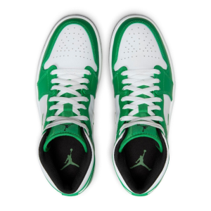 Кроссовки Jordan Air Jordan 1 Mid DQ8426-301 (lucky green-black-white)