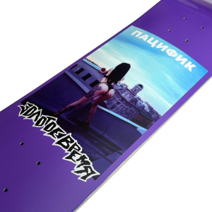 Дека Pacific Золотое Время pac25-deckzol (фиолетовый)