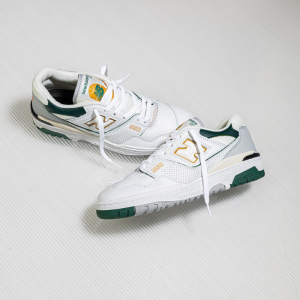 Кроссовки New Balance 550 BB550PWC (white-nightwatch-green)