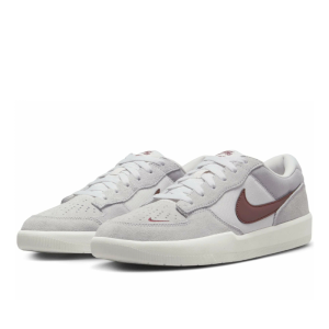 Кеды Nike SB Force 58 FQ7637-001 (platinum tint grey-dark team red)