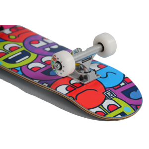 Скейтборд В Сборе Детский Юнион Скейтборды Emoji un25-emoji-cmplt (multi)