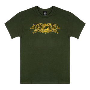 Футболка Thrasher Mag Banner 311617fgrn (forest green)