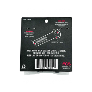 Винты Ace Trucks Hollow Bolts W/ Grippers AHPHBGA7/8 (black)
