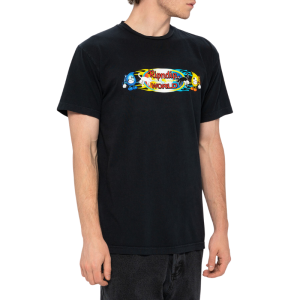 Футболка Ripndip Water Nerm & Flame Jerm Tee RNDWORLD2 (vintage black)