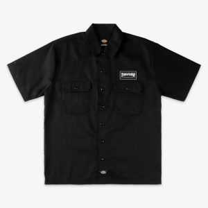 Рубашка Dickies X Thrasher Work Shirt DK0A88HTBLK1 (black)