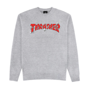 Толстовка Thrasher Chains By Daniel Shepard 312737 (sport grey)