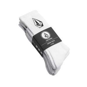 Носки Volcom Full Stone Sock 3Pk D6302004WHT3P- (white)