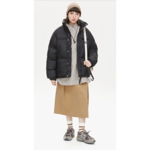 Пуховик Nothomme Scarf Teflon Puffer 20M022blk (black)