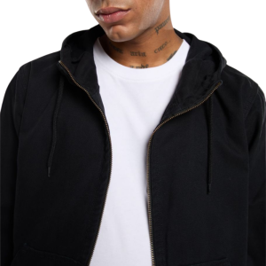 Куртка Dickies Duck Canvas Hooded Unlined Jacket DK0A4YQLC401 (stone washed black)