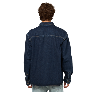 Рубашка Dickies Mechanic Denim Shirt LS DK0A87PX0DD1 (dark indigo)
