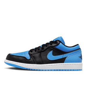 Кроссовки Jordan Air Jordan 1 Low 553558-041 (black-university blue)