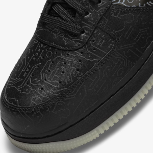 Кроссовки Nike Air Force 1 '07 X Computer Chip Space Jam DH5354-001 (black-lt blue fury)