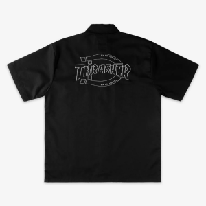 Рубашка Dickies X Thrasher Work Shirt DK0A88HTBLK1 (black)