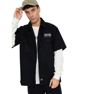 Рубашка Dickies X Thrasher Work Shirt DK0A88HTBLK1 (black)