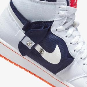 Кроссовки Jordan Air Jordan 1 Utility Q54 DV1717-100 (white-neutral indigo)