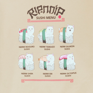 Худи Ripndip Sushi Nerm Hoodie RND10221 (sandstone)