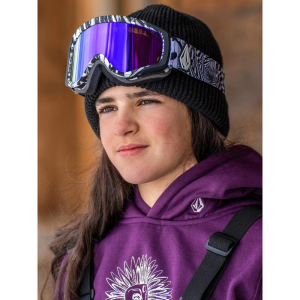 Маска Детская Горнолыжная Volcom Attunga Youth VG0923512 (op art-purple chrome)
