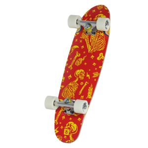 Круизер В Сборе Юнион Скейтборды Myphical Cruser un25-myphical-cmplt (red)