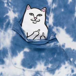 Футболка Ripndip Lord Nermal Pocket Tee RNDFAL24174 (slate lightning wash)