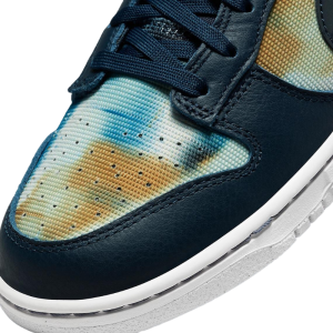 Кроссовки Nike Dunk Low Retro PRM "Graffiti Navy" DM0108-400 (obsidian-summit white)