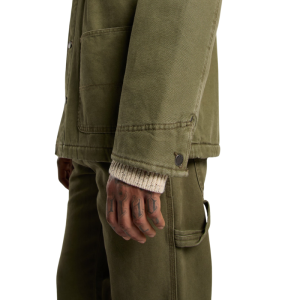 Куртка Dickies Chore Jacket Lined Canvas DK0A87O3MGR1 (military green)