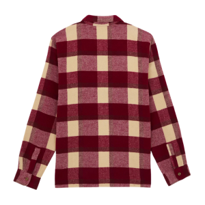 Рубашка Dickies Plaid Coaling LS DK0A4XZZK741 (tibetan red)