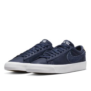 Кеды Nike SB Zoom Blazer Low Pro GT Prm DM8890-400 (midnight blue-white-eraser biege)