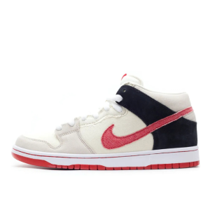 Кеды Nike SB Dunk Mid Pro "Street Fighter Ryu" 314383-200 (buff-sport red-black)