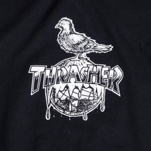 Футболка Thrasher Cover The Earth 311615blk (black)