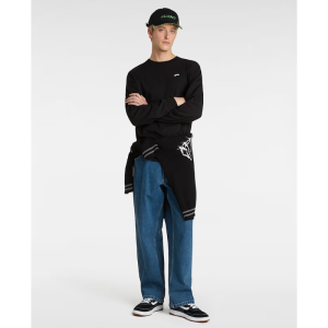 Лонгслив Vans Salton Long Sleeve T-Shirt VN000P57BLK (black)