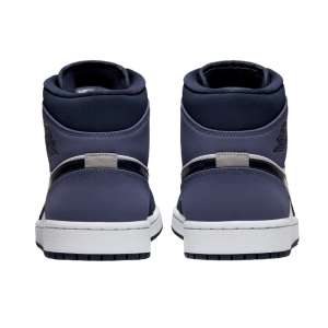 Кроссовки Jordan Air Jordan 1 Mid 554724-445 (obsidian-obsidian)