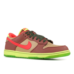 Кеды Nike SB Dunk Low Premium "Toxic Sea Robbin" 313170-261 (hay-hot red-terra brown)