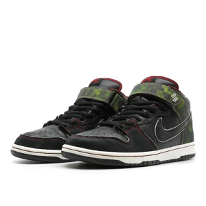 Кеды Nike SB Dunk Mid Elite "Nitraid" 350677-002 (black-black)