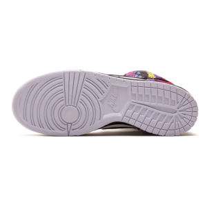 Кеды Nike SB Dunk High Premium "Huxtable" 313171-101 (white-black)