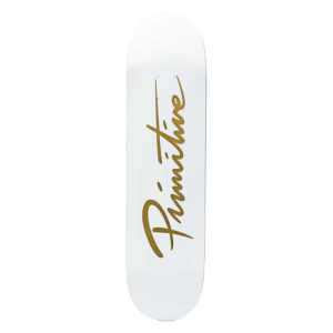 Дека Primitive Nuevo Script Core P123 (white-gold)