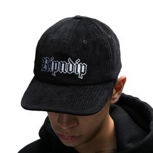 Кепка Ripndip Lord Savior Nerm Corduroy Strackback RND10132 (black)