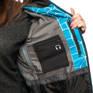 Куртка сноубордическая женская Nikita Slush j911610-cyan (cyan)