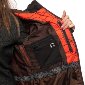 Куртка сноубордическая женская Nikita Slush j911610-red (scar red)