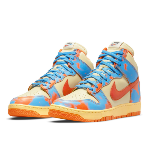 Кроссовки Nike Dunk Hi 1985 Sp DD9404-800 (orange-acid wash)