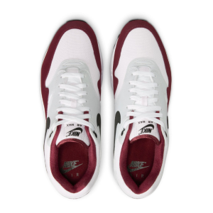 Кроссовки Nike Air Max 1 FD9082-106 (white-black-dark team red)