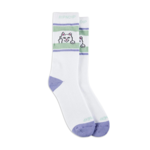 Носки Ripndip Peeking Nermal Socks RNDSUM24202 (white)