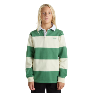 Поло Регби Детское Vans Ward Stripe Rugby Knit Shirt VN000MGJE4T (fairway-lemon icing)